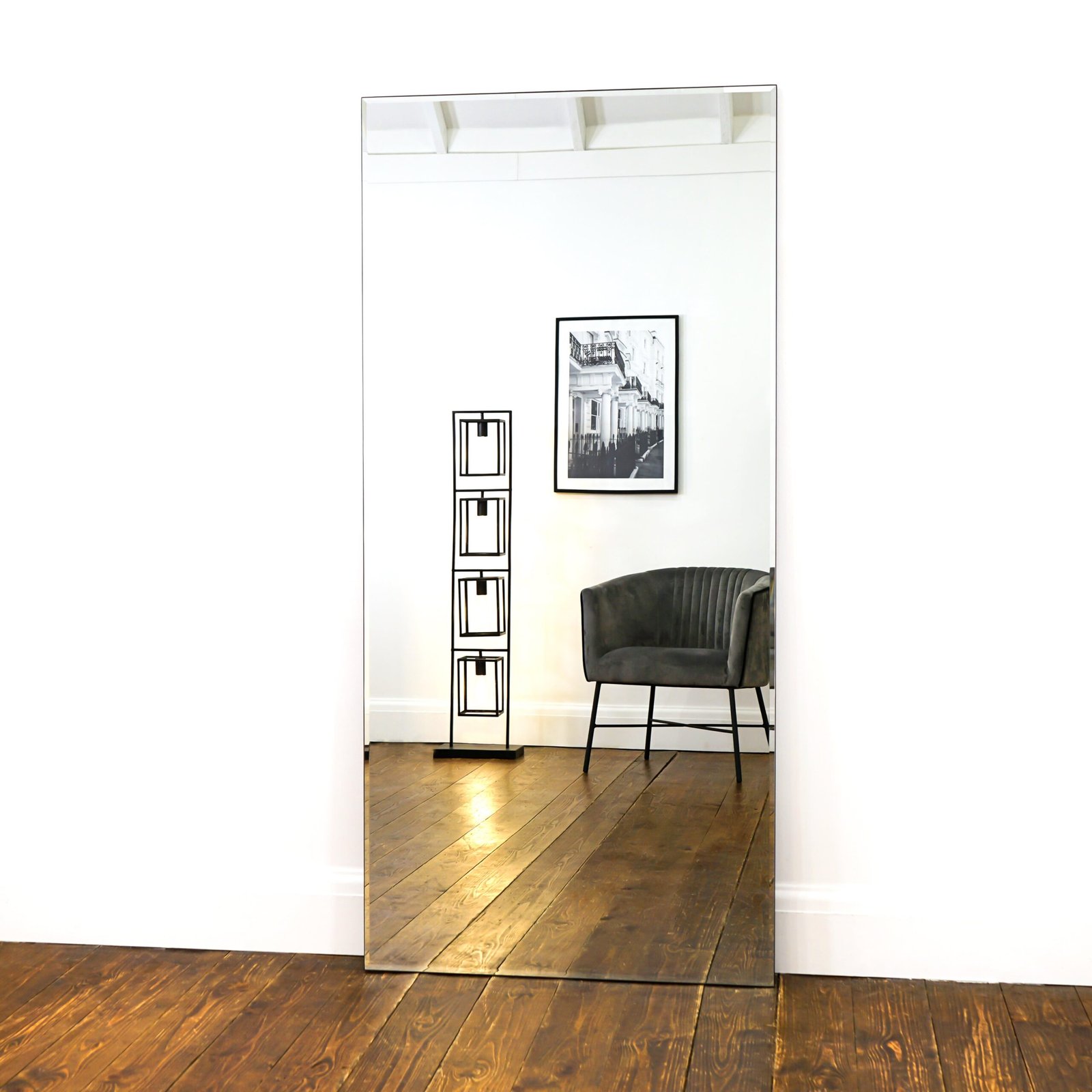 Edge - Large Frameless Full Length Rectangular Mirror 170cm x 80cm - Image 4