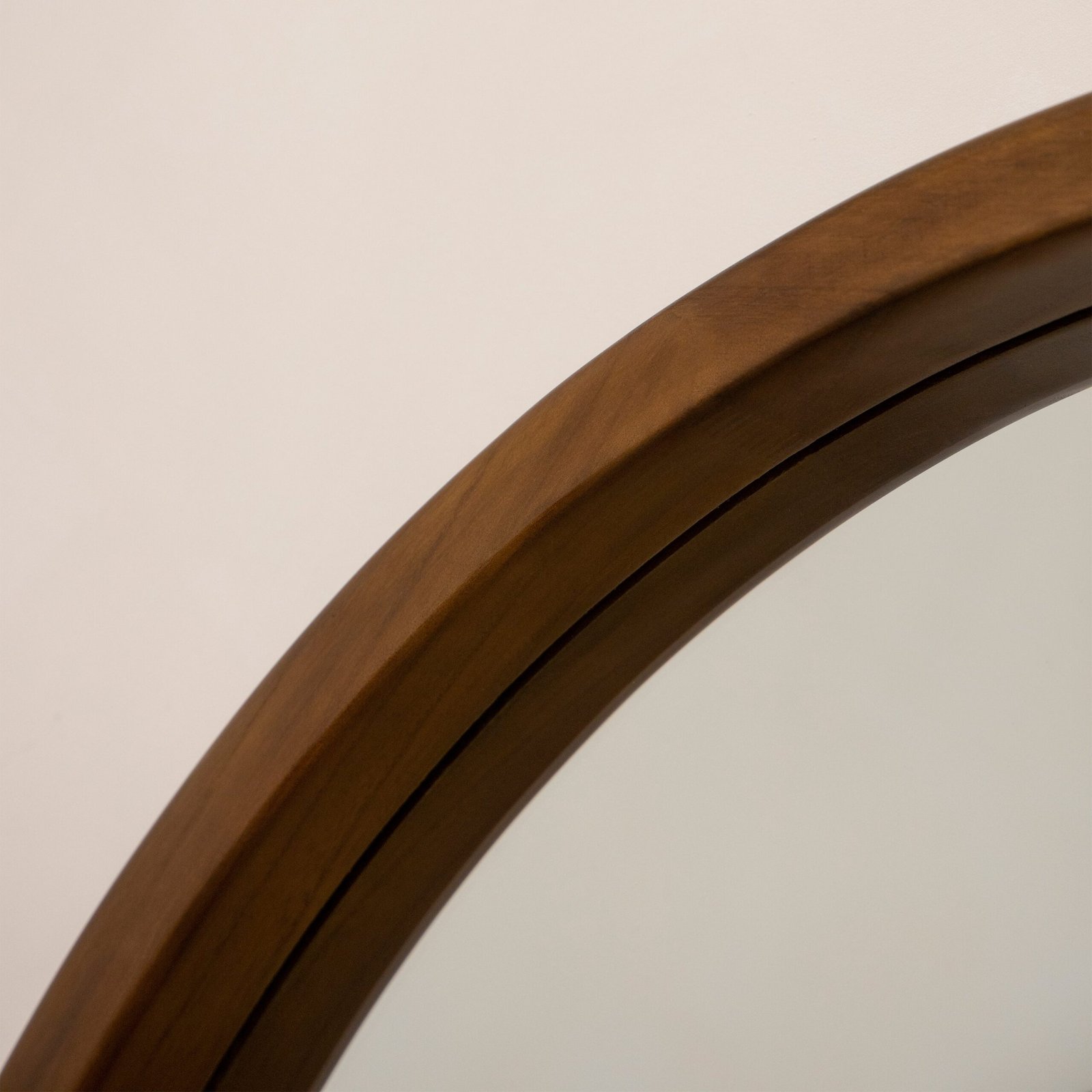 Tamara - Full Length Extra Large Arched Walnut Mirror 190cm x 110cm - Image 3