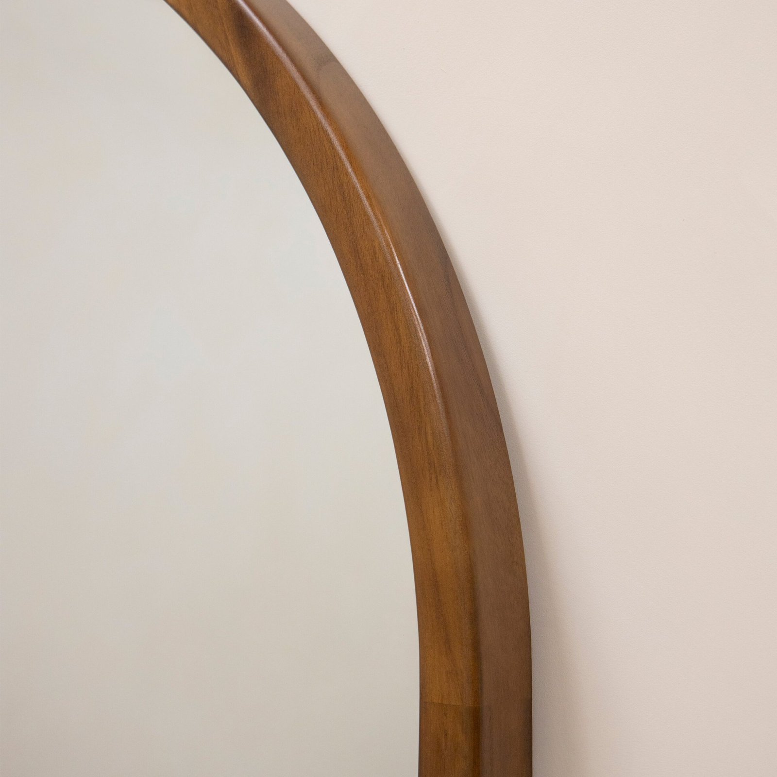 Tamara - Full Length Extra Large Arched Walnut Mirror 190cm x 110cm - Image 6