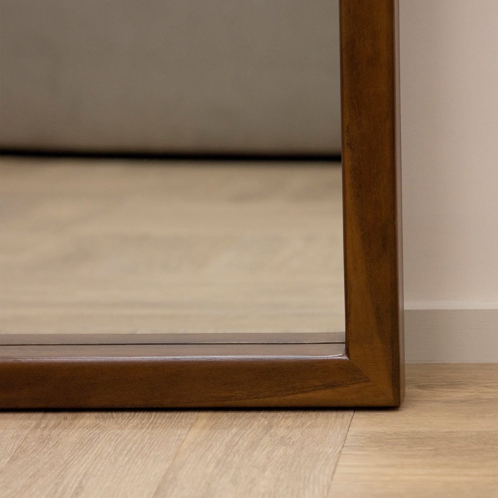 Tamara - Full Length Extra Large Arched Walnut Mirror 190cm x 110cm - Image 7