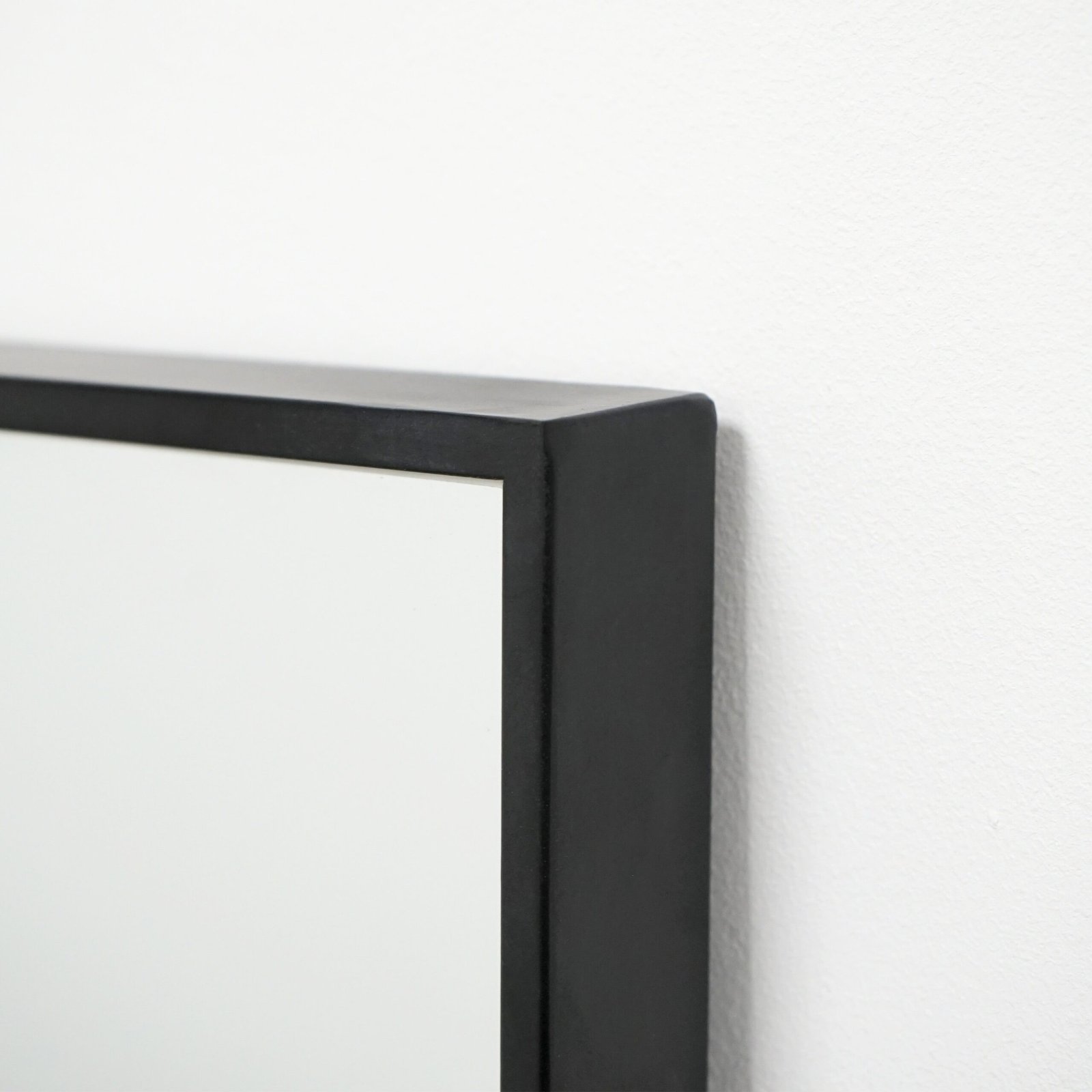 Theo - Full Length Black Extra Large Metal Mirror 190cm x 120cm - Image 4
