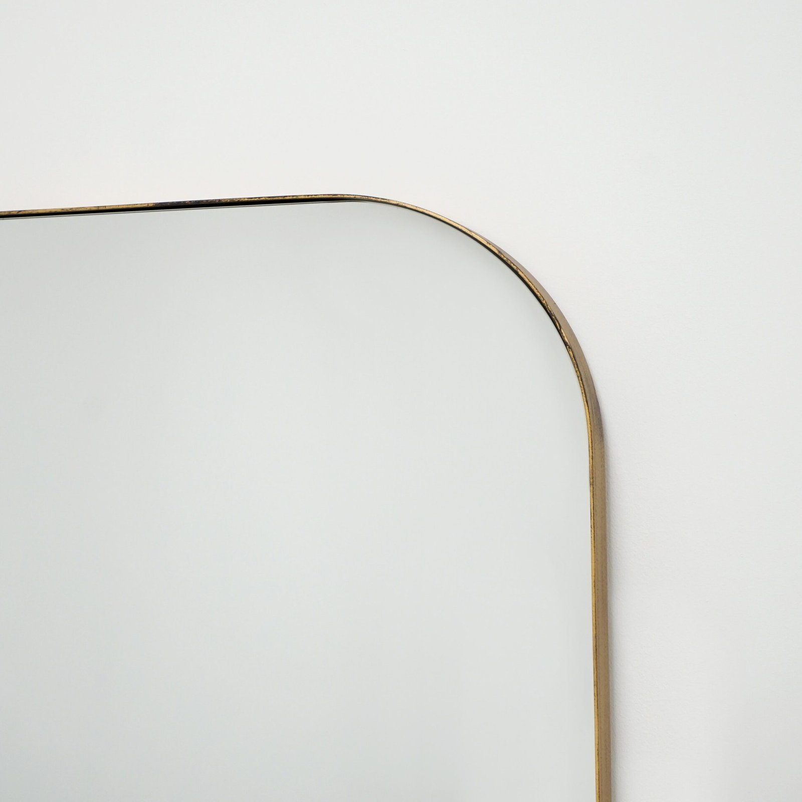 Theo - Full Length Gold Curved Extra Large Metal Mirror 200cm x 120cm - Image 4